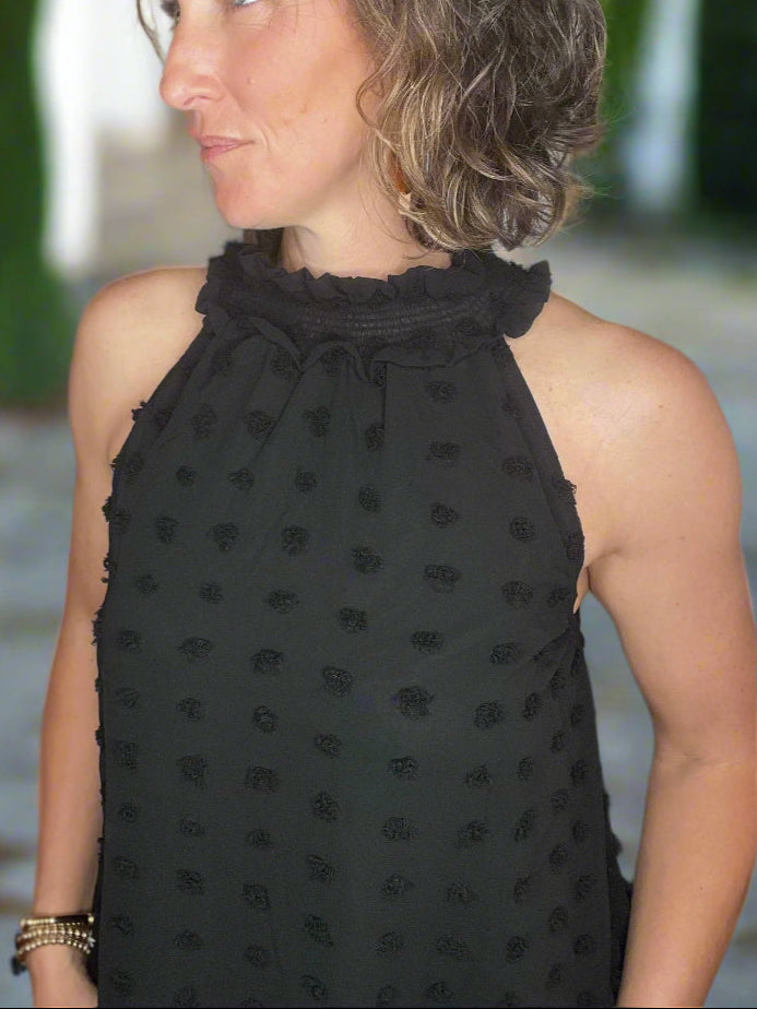 Black Polka Dot Dress