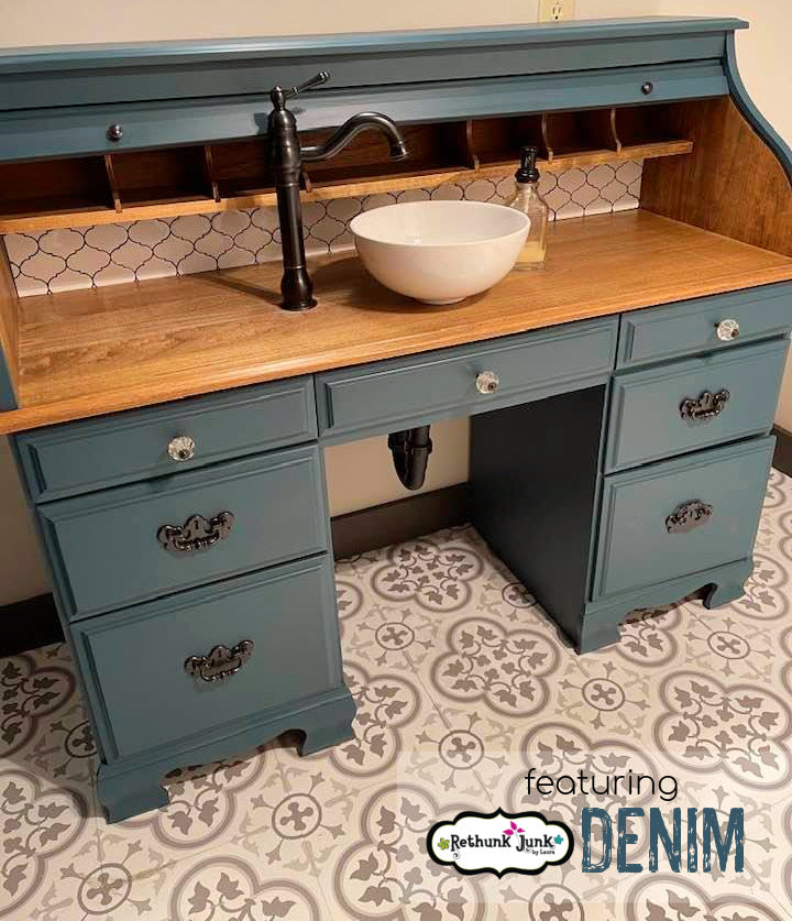 Denim Blue - All-In-One Resin Paint for Furniture & Cabinets