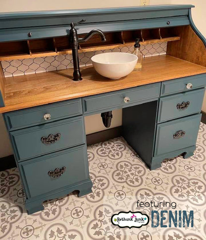 Denim Blue - All-In-One Resin Paint for Furniture & Cabinets