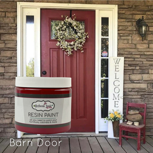 Barn Door Red - All-In-One Resin Paint for Furniture & Cabinets