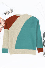 Load image into Gallery viewer, 1  left Cozy Colorblock Sweater