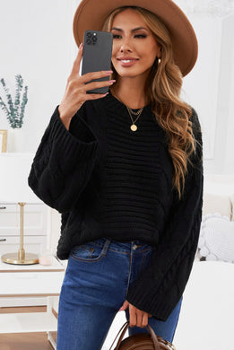Chunky Cable Sweater