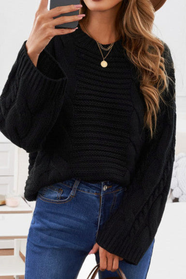 Chunky Cable Sweater