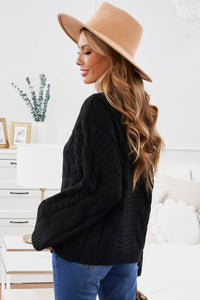 Chunky Cable Sweater