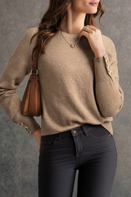 Beige Lighweight Sweater