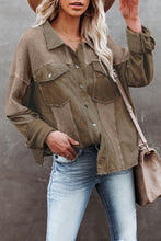 Load image into Gallery viewer, Raw Hem Waffle Jacket
