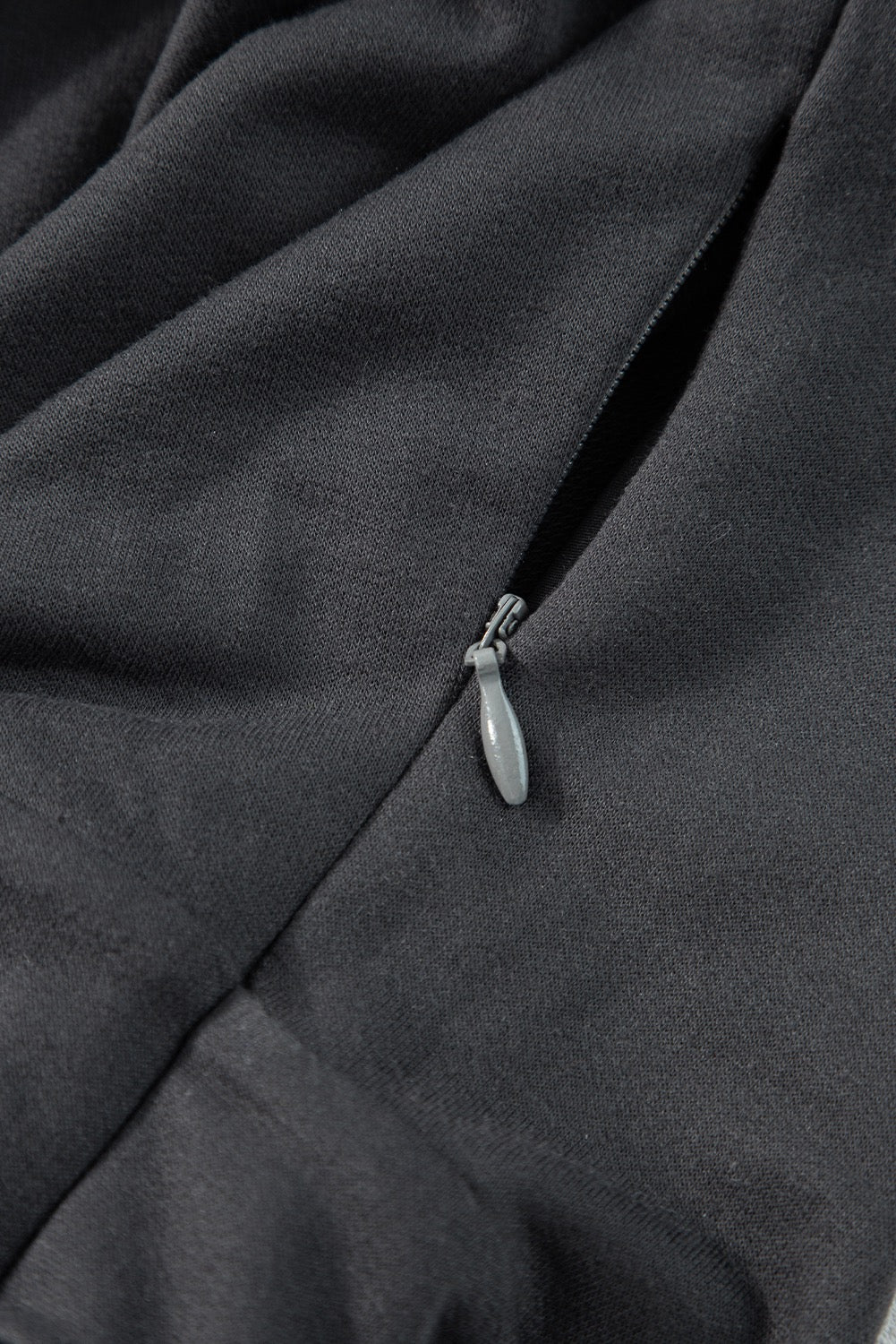 Wide-leg Charcoal Jumpsuit