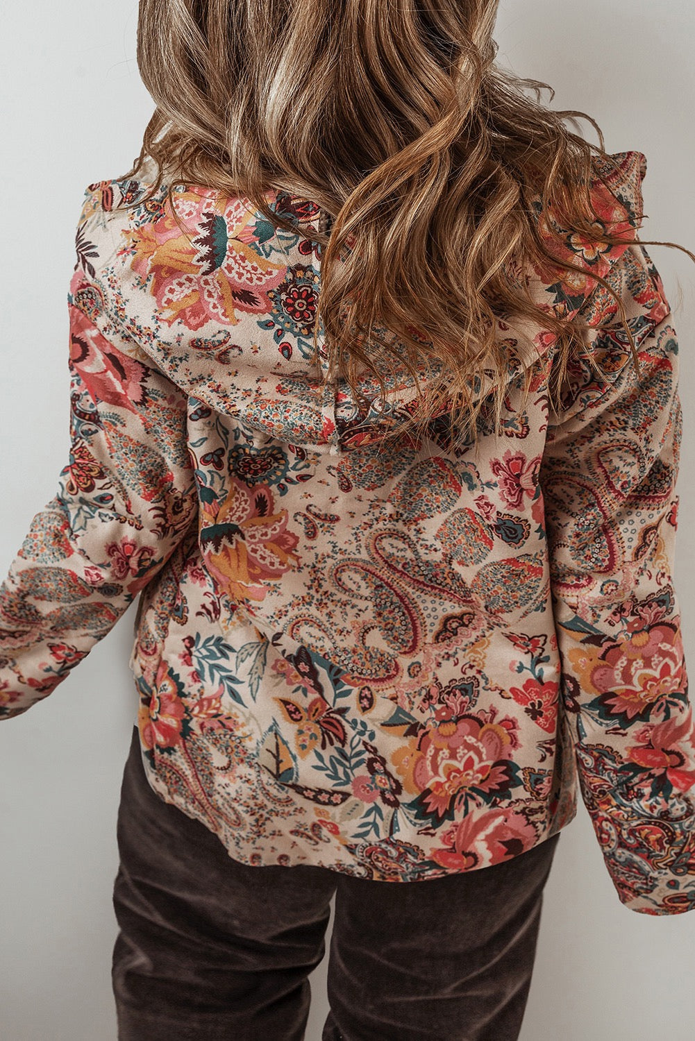 Floral Sherpa Jacket