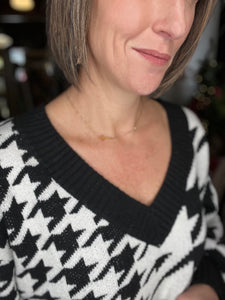 Black & White Sweater