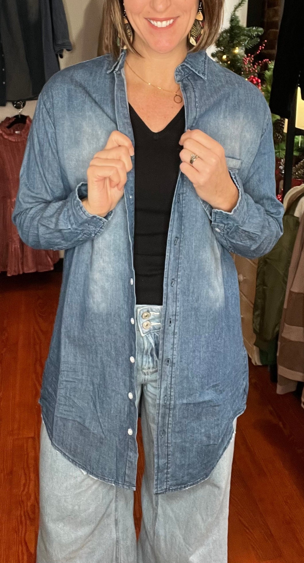 Jean Dress/Shirt