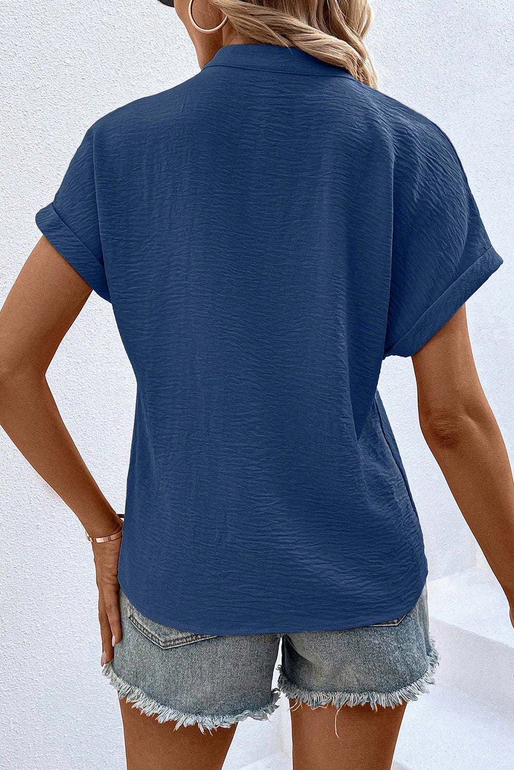Sail Blue Lightweight Blouse