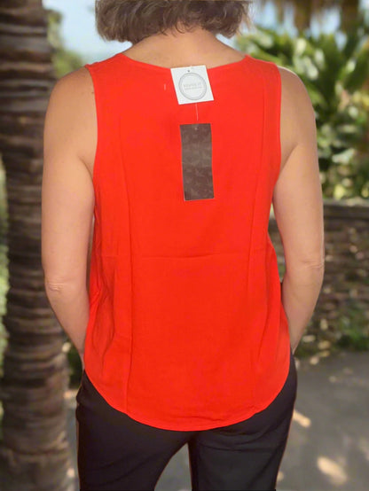 Red Airy Tank