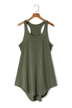 Load image into Gallery viewer, Razor Back Olive Tank Dress