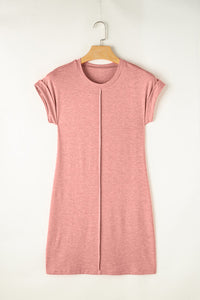 Rose Pink T-shirt Dress