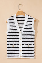 Load image into Gallery viewer, Back &amp; White Sweater Vest