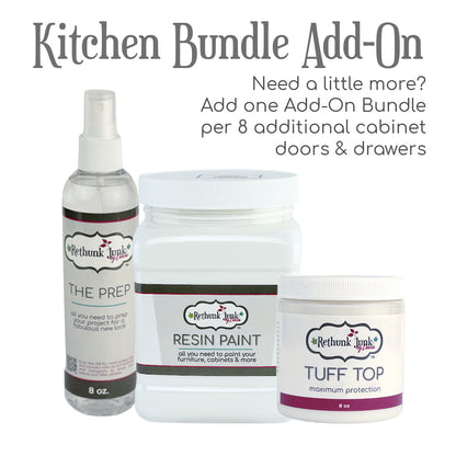 Kitchen Bundle Add-On - Up to 8 Doors & Drawers