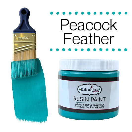 Peacock Feather - All-In-One Resin Paint for Furniture & Cabinets