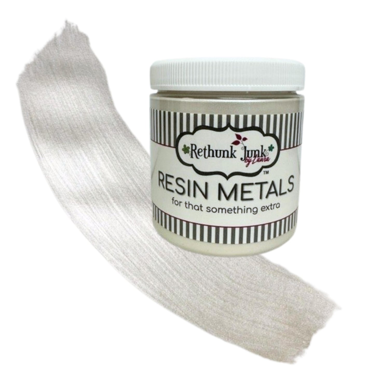 Metallic Resin Paint for Furniture & Crafts | Rethunk Junk by Laura