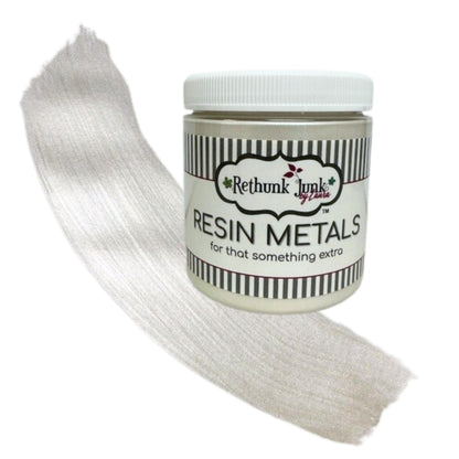 Metallic Resin Paint for Furniture & Crafts | Rethunk Junk by Laura