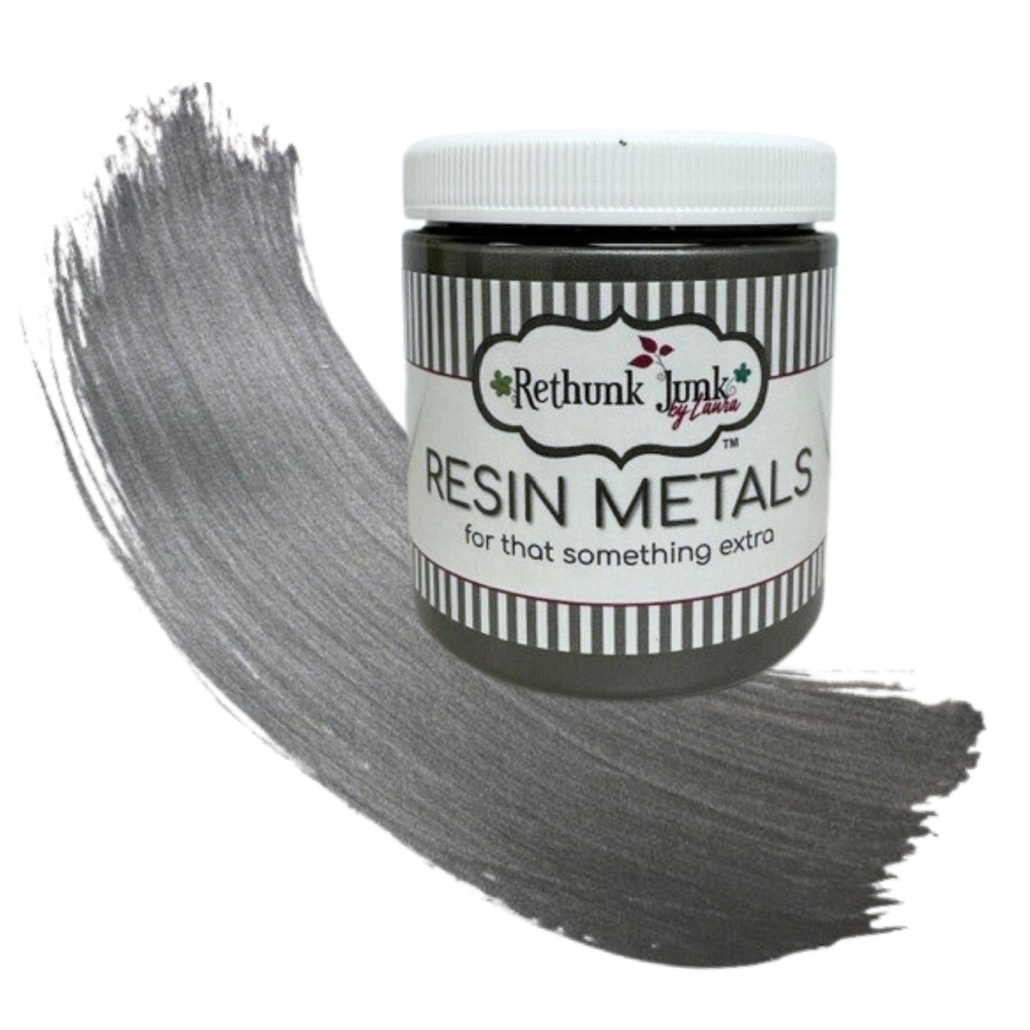 Metallic Resin Paint for Furniture & Crafts | Rethunk Junk by Laura
