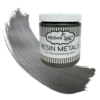 Metallic Resin Paint for Furniture & Crafts | Rethunk Junk by Laura