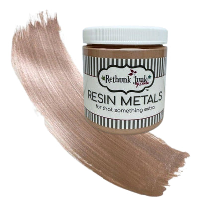 Metallic Resin Paint for Furniture & Crafts | Rethunk Junk by Laura