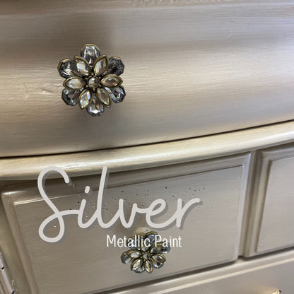 Metallic Resin Paint for Furniture & Crafts | Rethunk Junk by Laura