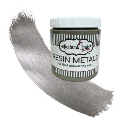 Metallic Resin Paint for Furniture & Crafts | Rethunk Junk by Laura