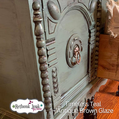 Decorative Glaze for DIY Furniture | Rethunk Junk by Laura