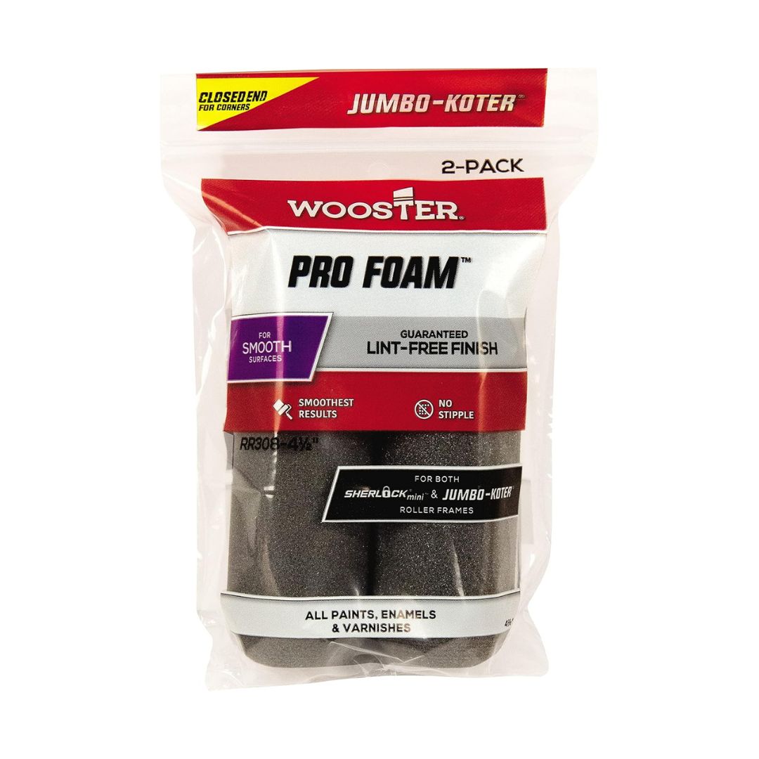 Wooster Pro Foam Roller (2pack)