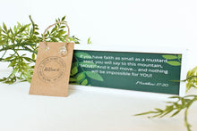 Load image into Gallery viewer, Mathew 17:20 Sign &amp; pendant