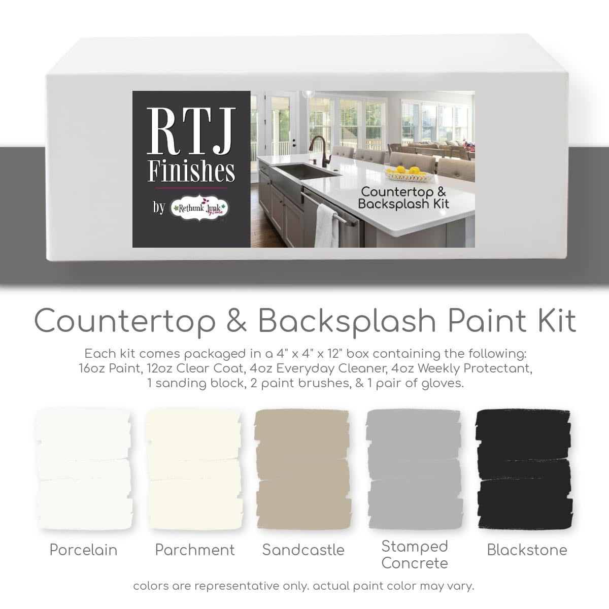 Countertop & Backsplash Paint Kit (special order)