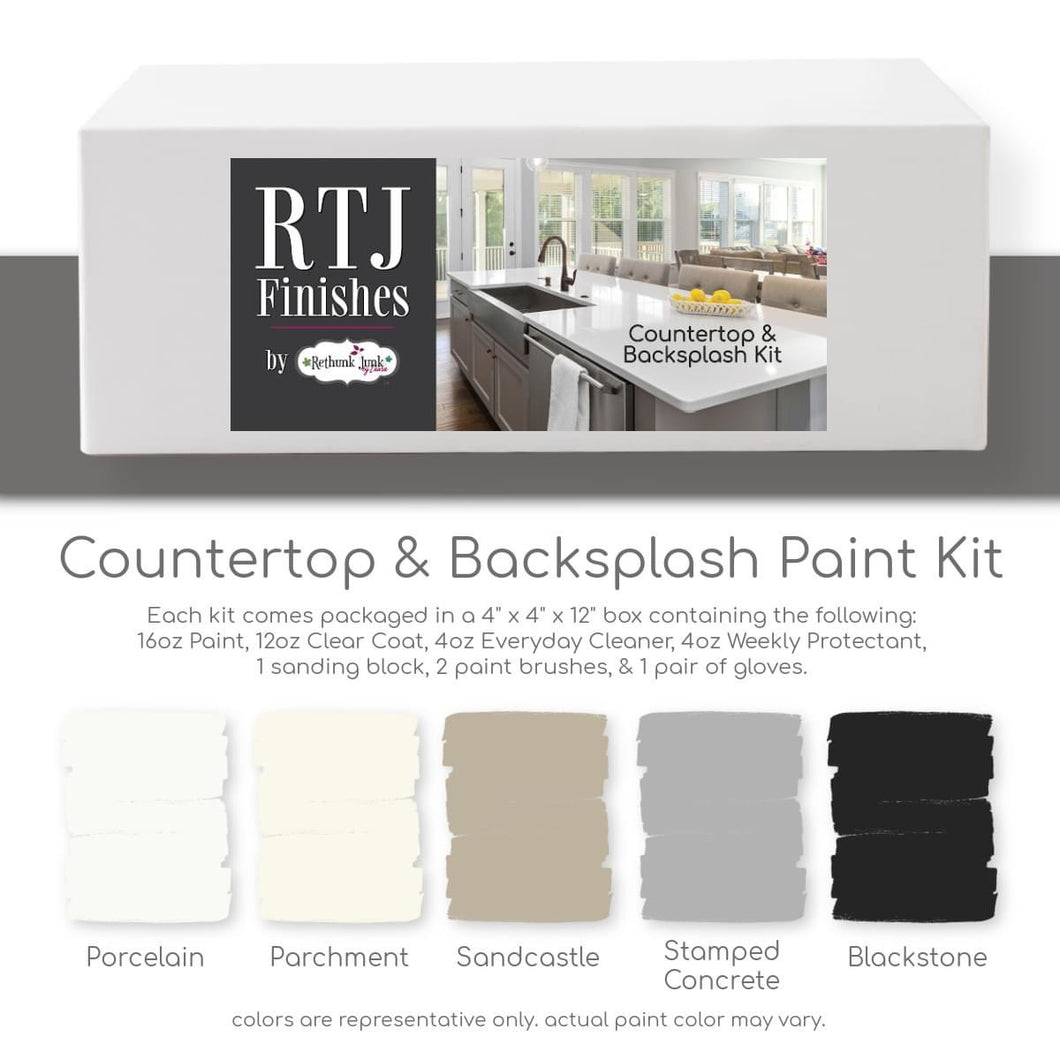 Countertop & Backsplash Paint Kit